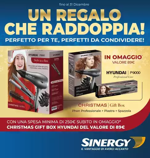 UN REGALO CHE RADDOPPIA!