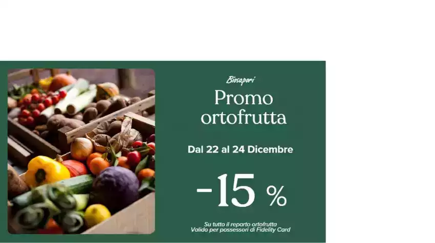 Promo ortofrutta Promo ortofrutta