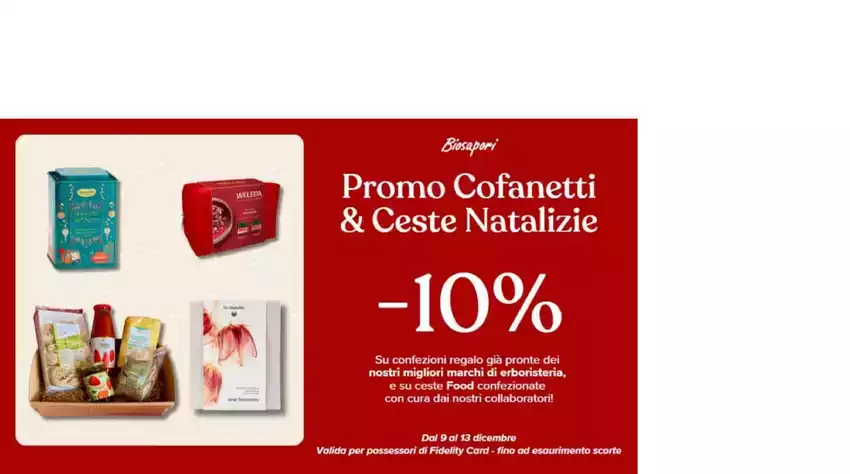 PROMO COFANETTI & CESTE NATALIZIE PROMO COFANETTI & CESTE NATALIZIE