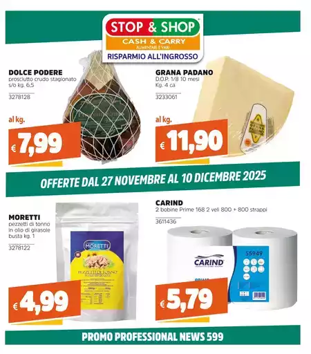 Offerte dal 27 novembre al 10 dicembre Offerte dal 27 novembre al 10 dicembre