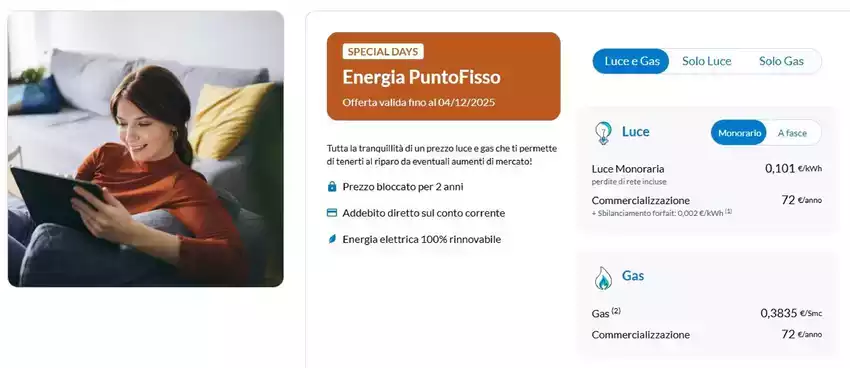 Energia puntofisso Energia puntofisso