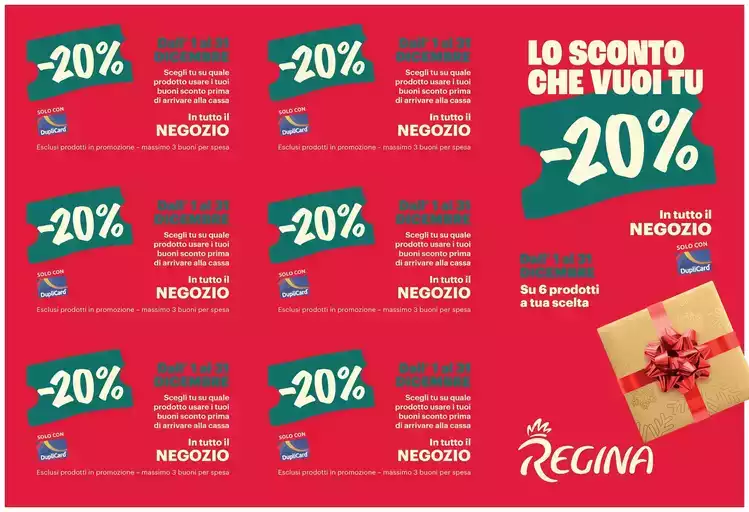 Lo sconto che vuoi tu -20% Lo sconto che vuoi tu -20%