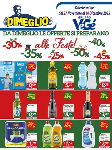 DA DIMEGLIO LE OFFERTE SI PREPARANO