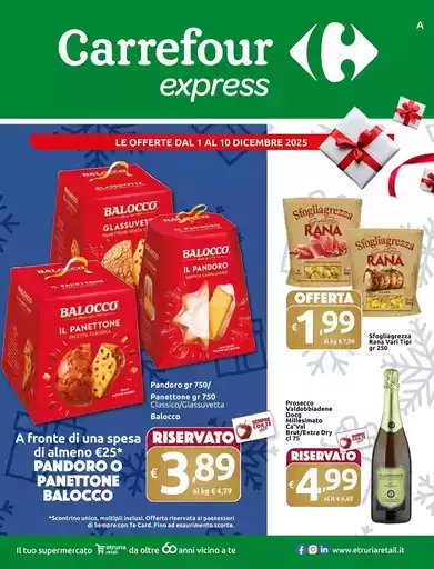 Le offerte dal 1 al 10 dicembre 2025