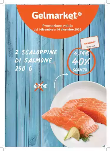 Promozione valida dal 1 dicembre al 14 dicembre 2025