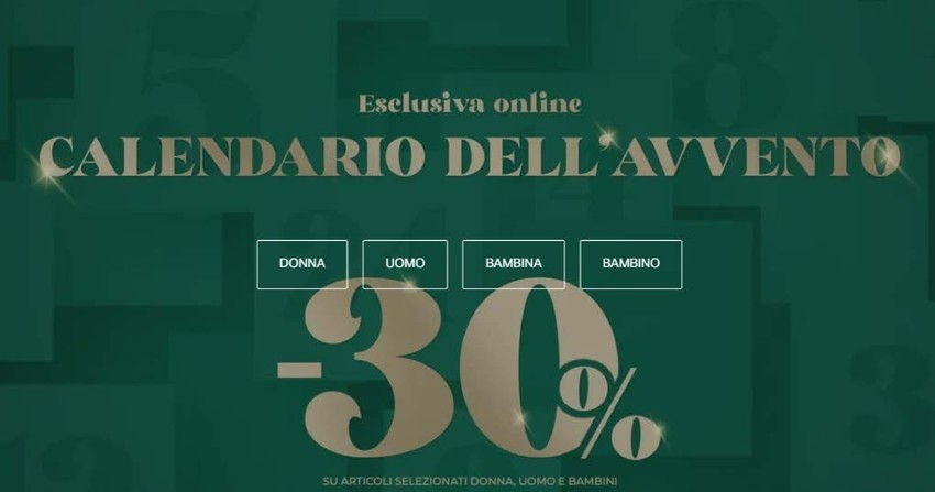 Calendario dell' Avvento Calendario dell' Avvento