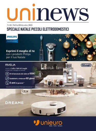 Speciale Piccoli elettrodomestici da Unieuro!