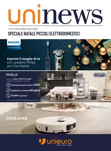 Speciale Piccoli elettrodomestici da Unieuro!