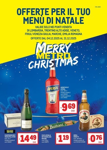 Offerte Menù di Natale - AREA 1