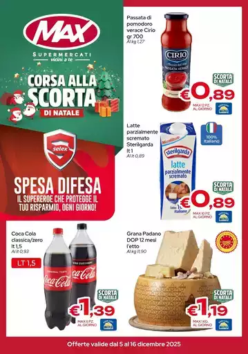Corsa alla scorta di Natale
