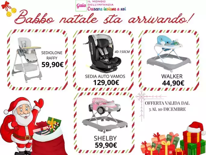 Babbo natale sta arrivando!