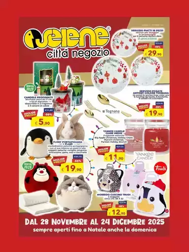 Dal 28 novembre al 24 dicembre