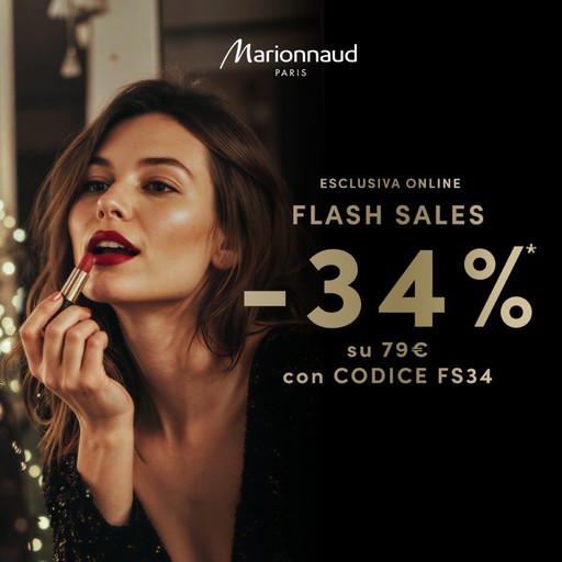 Flash sales -34%