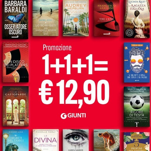 Promo Giunti 1+1+1