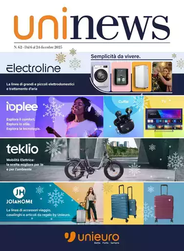 Prodotti per la tua casa e le tue passioni da Unieuro! Prodotti per la tua casa e le tue passioni da Unieuro!