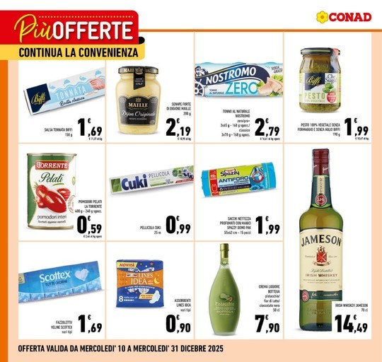 Più offerte continua la convenienza