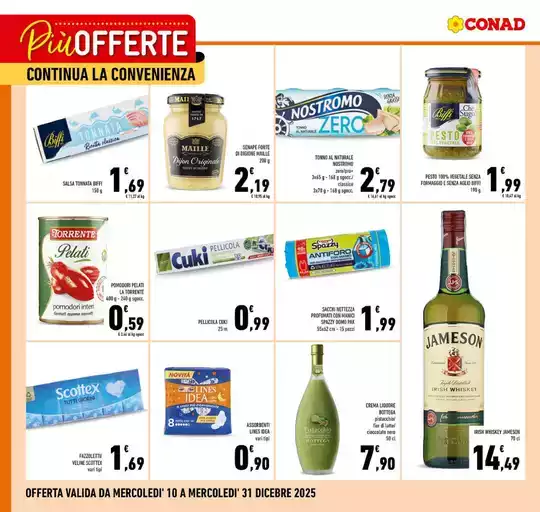 Più offerte continua la convenienza