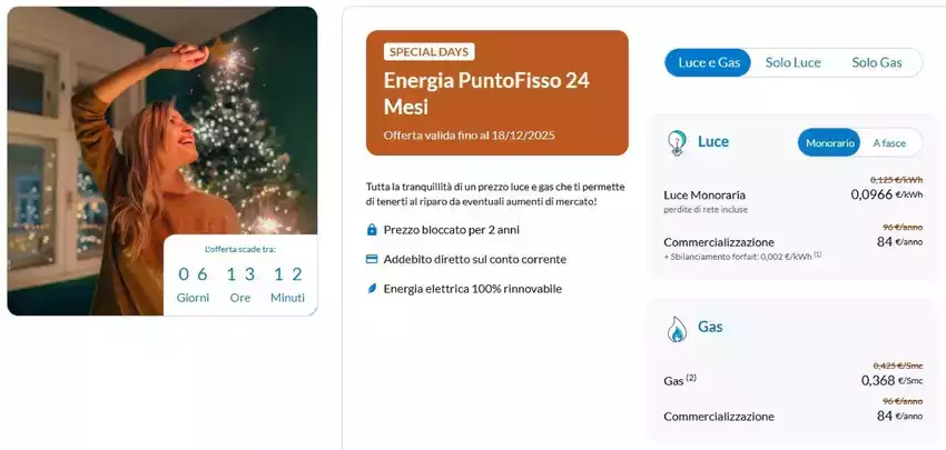 Energia puntofisso 24 mesi