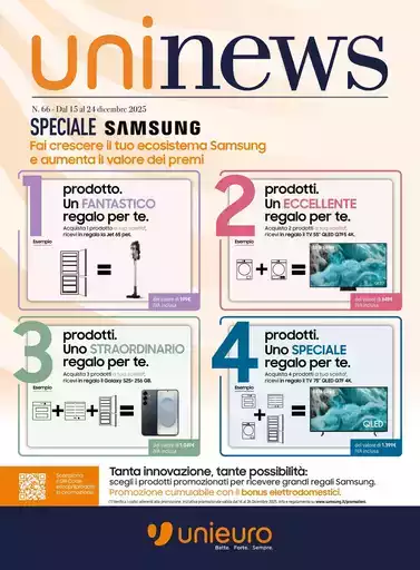 Speciale Samsung da Unieuro! Speciale Samsung da Unieuro!