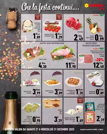 Che la festa continui...