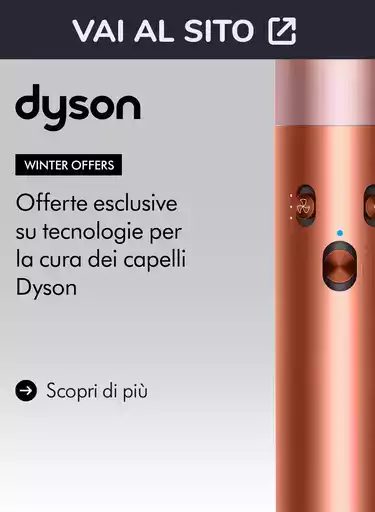 Winter Offers - Offerte esclusive su tecnologie per la cura dei capelli Dyson
