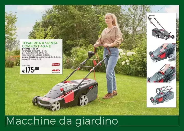 Macchine da giardino