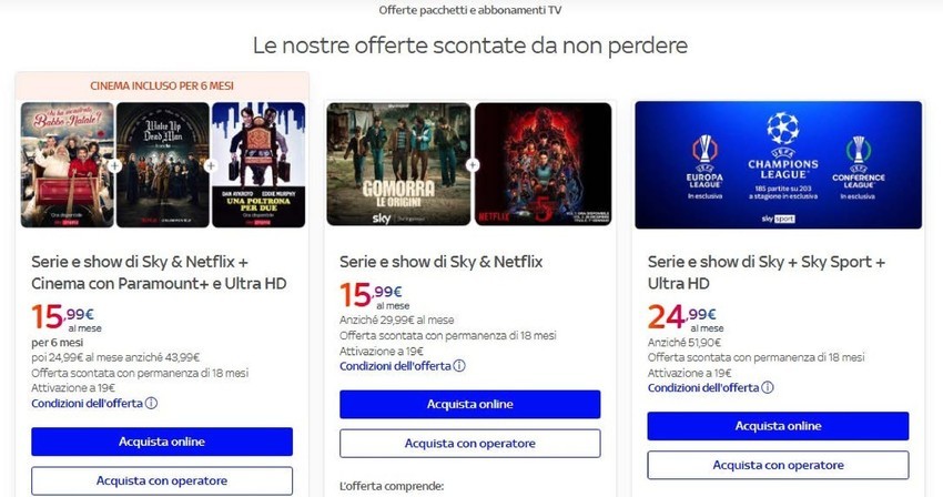 Le nostre offerte scontate da non perdere