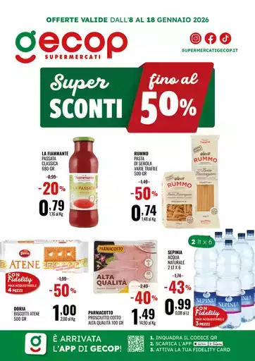 Super sconti fino al 50%