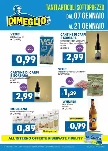 TANTI ARTICOLI SOTTOPREZZO TANTI ARTICOLI SOTTOPREZZO