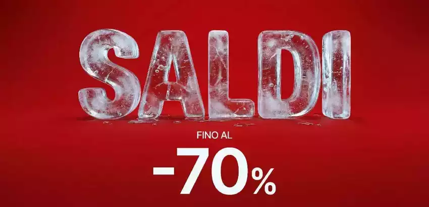 Saldi fino al -70%