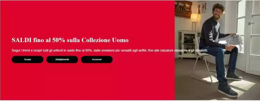 Saldi fino al 50%