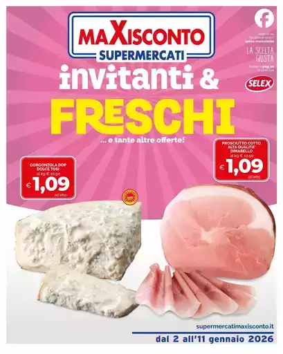 Invitanti e freschi