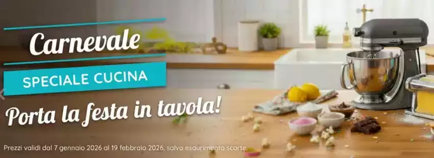 Carnevale speciale cucina