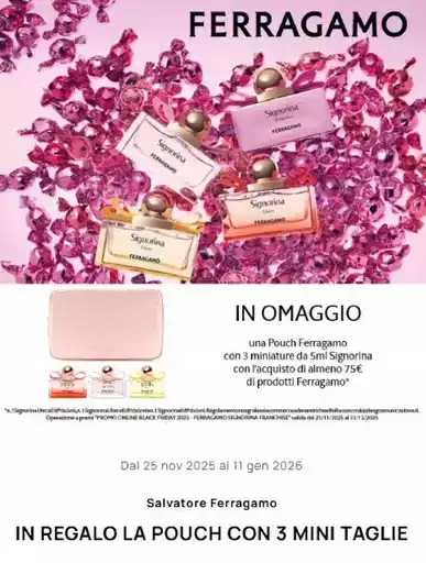 In regalo la pouch con 3 mini taglie