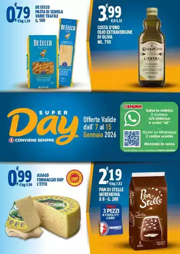 Offerte valide dall 7 al 15 gennaio 2026 Offerte valide dall 7 al 15 gennaio 2026