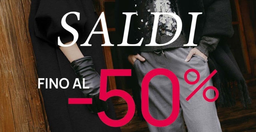 Saldi fino al 50%