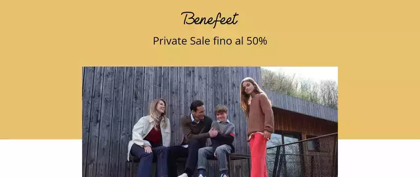 Private sale fino al 50%