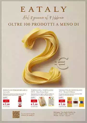 Dal 3 gennaio al 9 febbraio