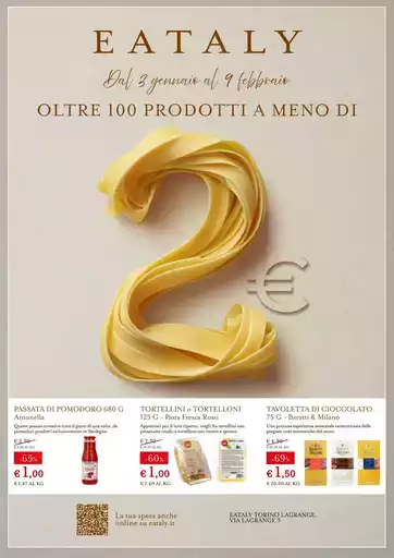 Dal 3 gennaio al 9 febbraio