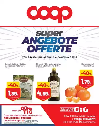 Super offerte Super offerte