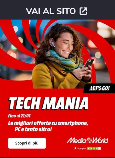 Tech mania da MediaWorld!