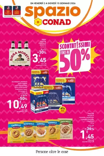 Offerte Spazio Conad: Scontatissimi fino al 50%