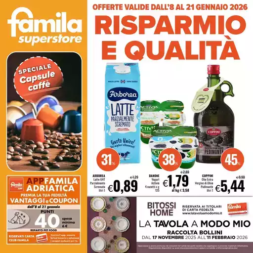 Risparmio e qualita