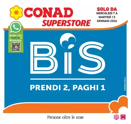 Bis prendi 2, paghi 1 Bis prendi 2, paghi 1