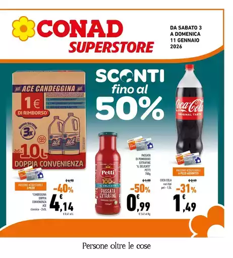Sconti fino al 50%