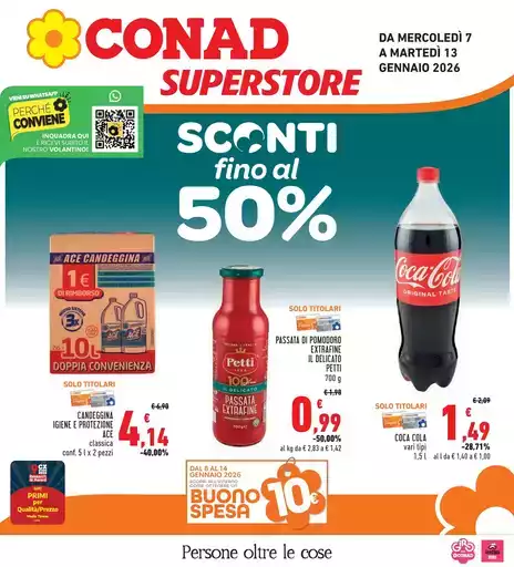 Sconti fino al 50% Sconti fino al 50%