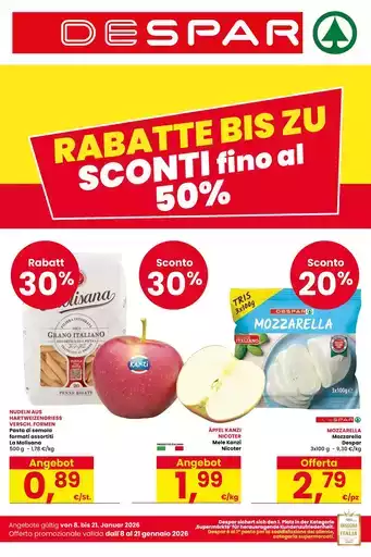 Sconti fino al 50%