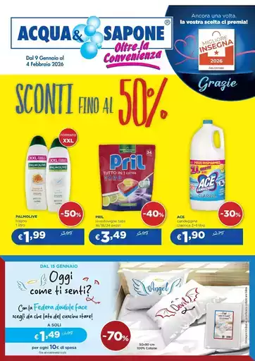 Sconti fino al 50%
