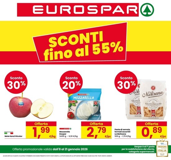 Sconti fino al 50%