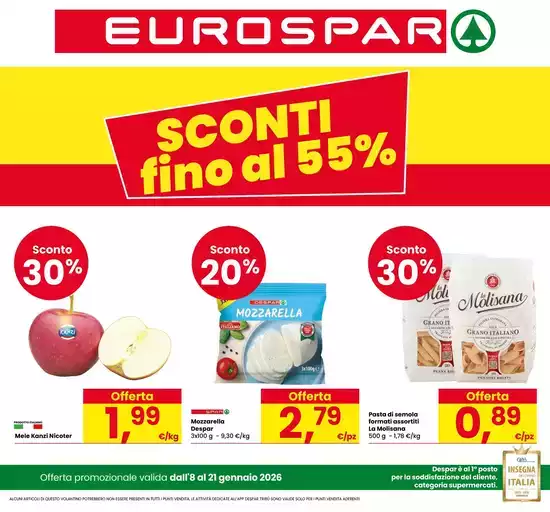 Sconti fino al 50%